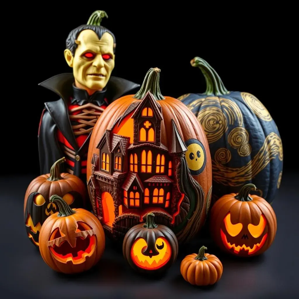 Creative Halloween Pumpkin Carving Ideas for Competition