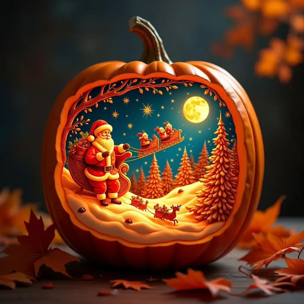 Creative Holiday Pumpkin Carving Designs for Older Kids