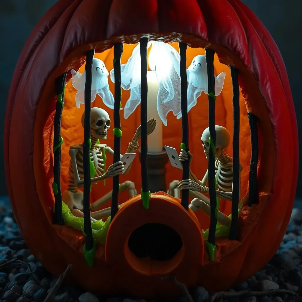 Creative Jail Cell Pumpkin Ideas & Variations