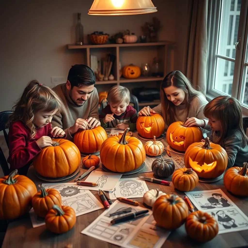 Creative Pumpkin Carving Ideas for Families with Kids