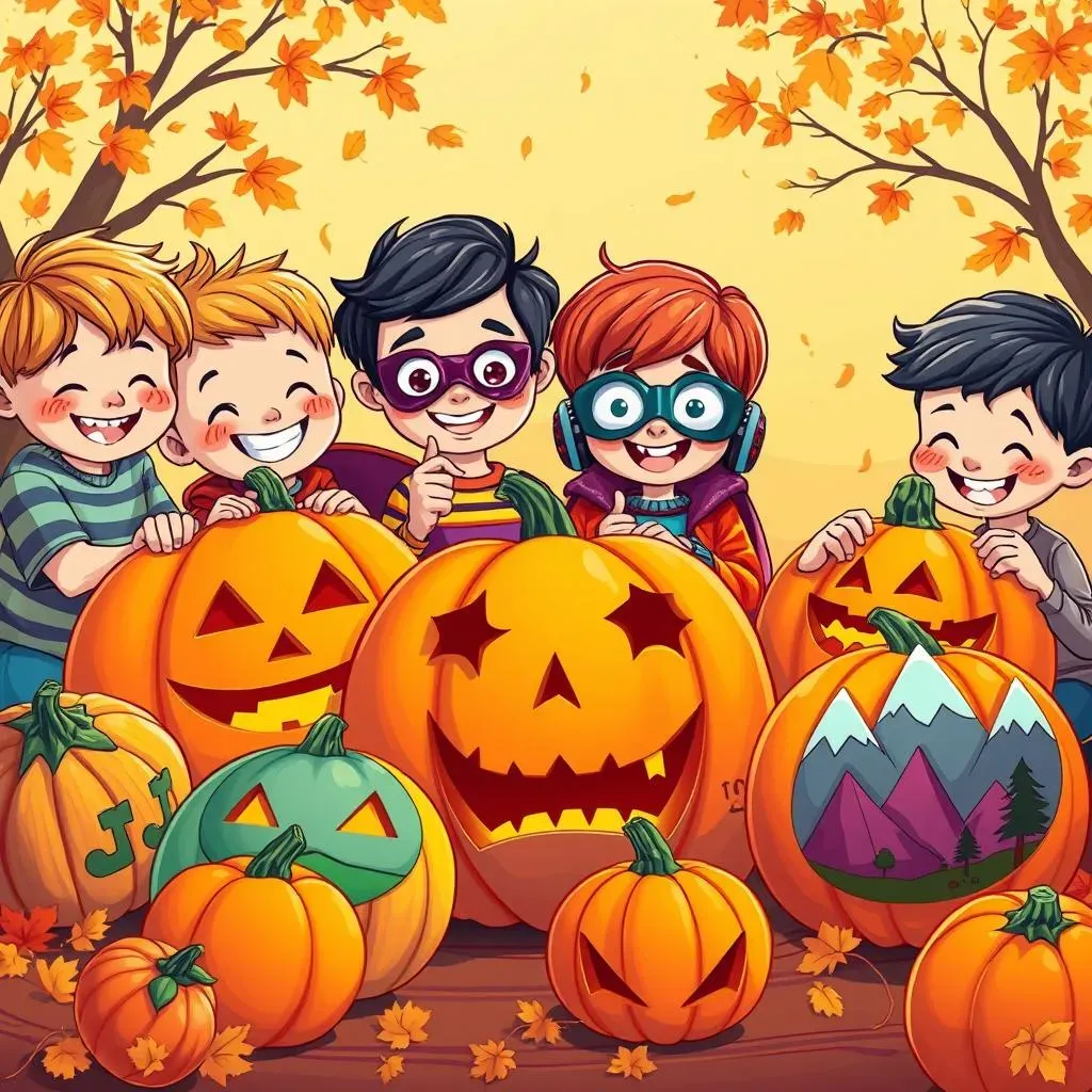 Creative Pumpkin Carving Ideas for Kids' Events