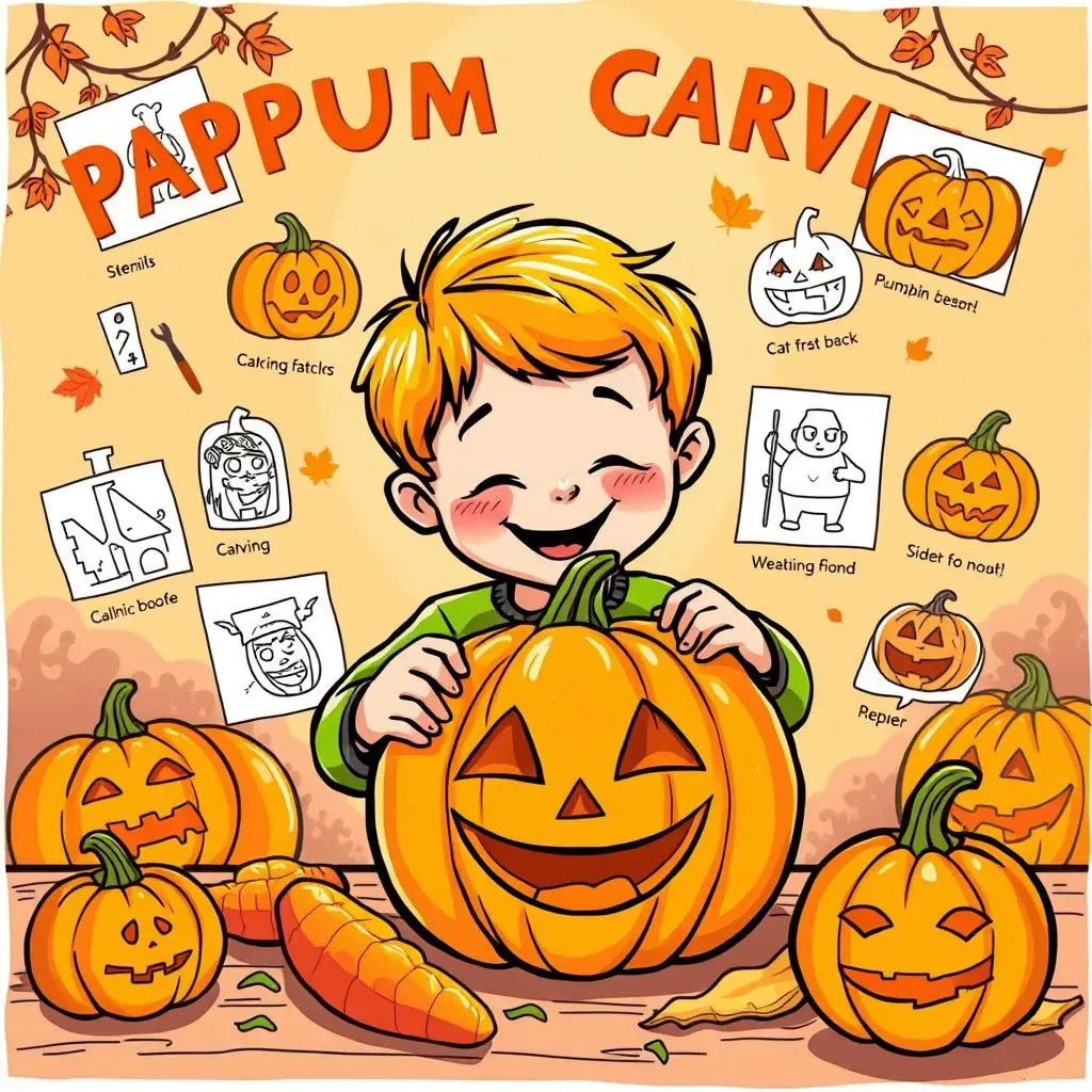 Creative Pumpkin Carving Ideas for Kids' Fun