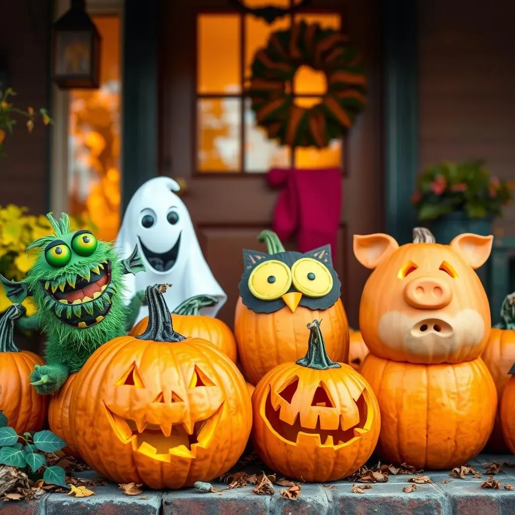 Creative Pumpkin Carving Ideas for Kids' Halloween Decorations