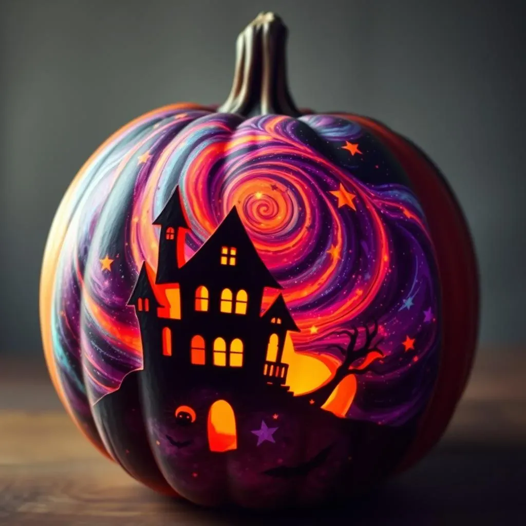 Creative Pumpkin Carving Ideas Painting: Combining Techniques for Unique Designs