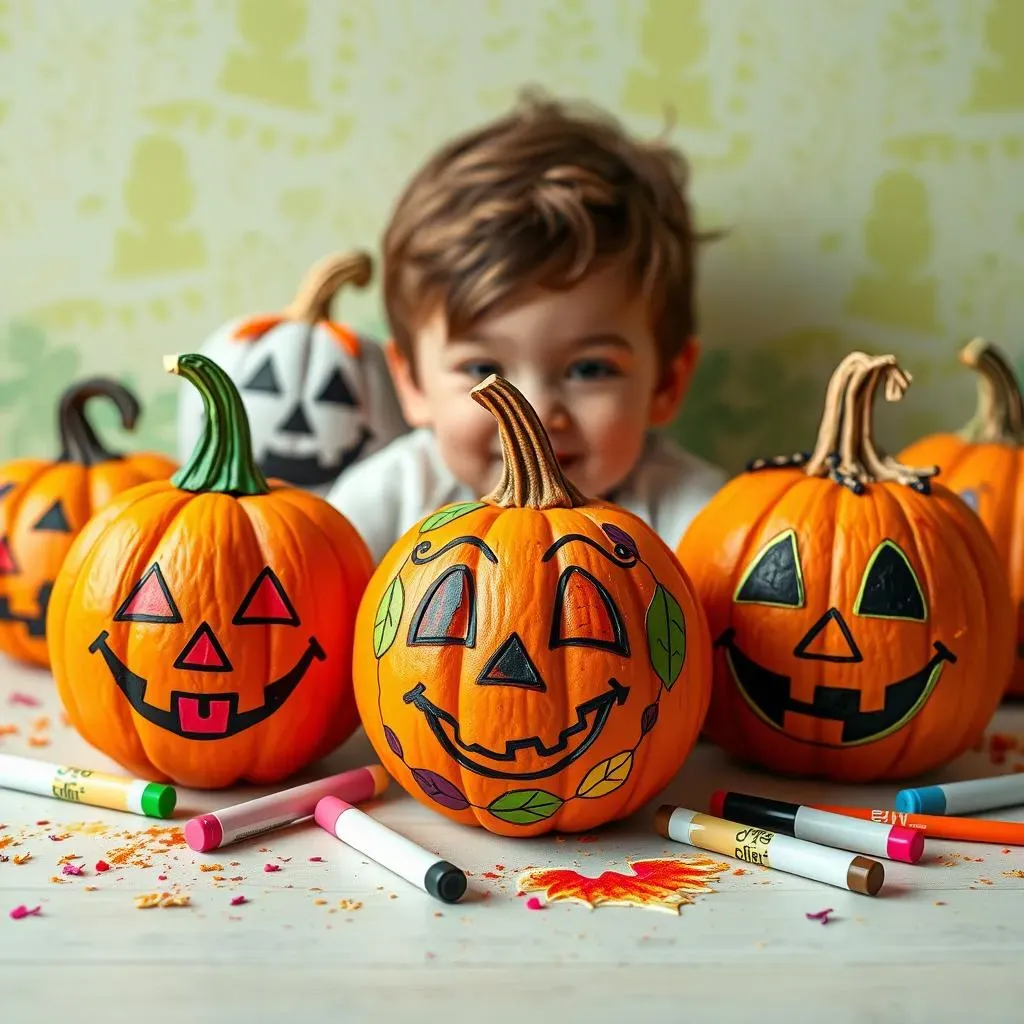 Creative Pumpkin Decorating Ideas for Kids Using Markers