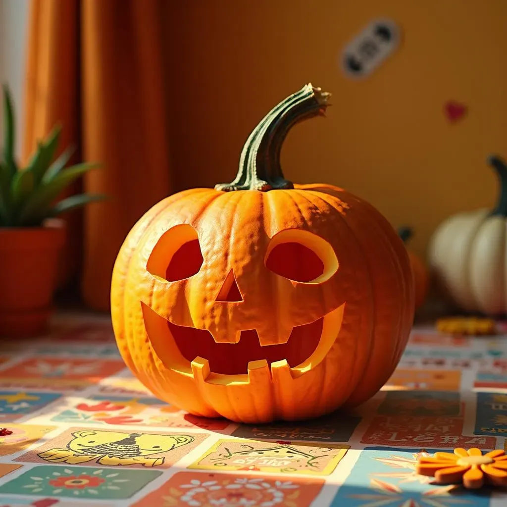 Creative Pumpkin Designs: Stencils and Inspiration