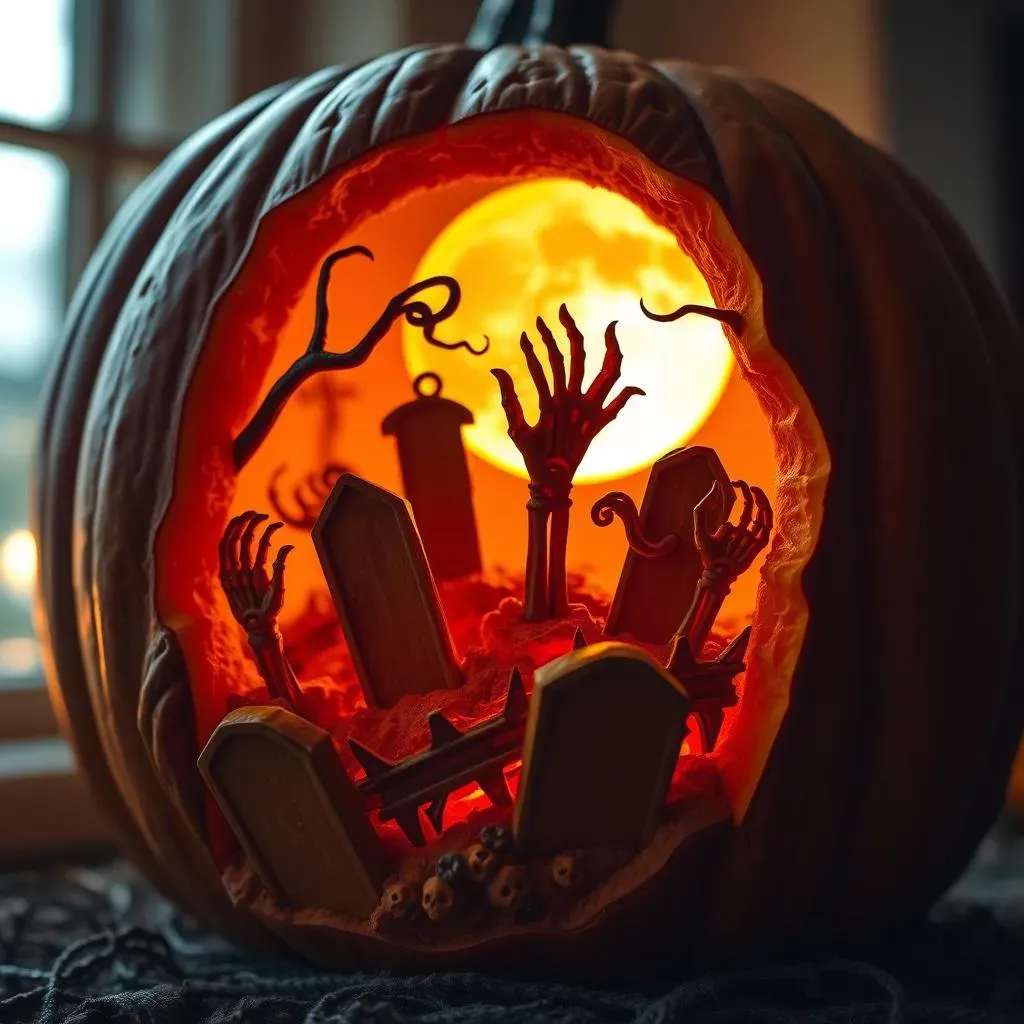 Creative & Spooky Scene Carving Ideas for Halloween