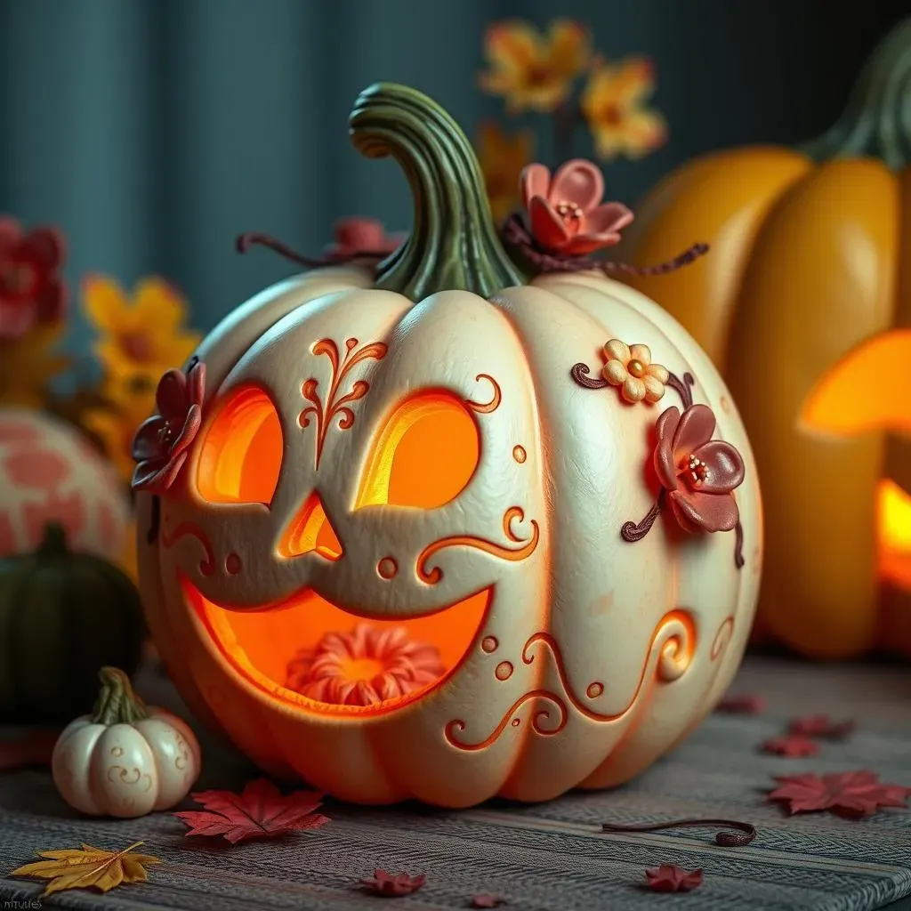 Absolute Cute Aesthetic Pumpkin Carving Ideas for You