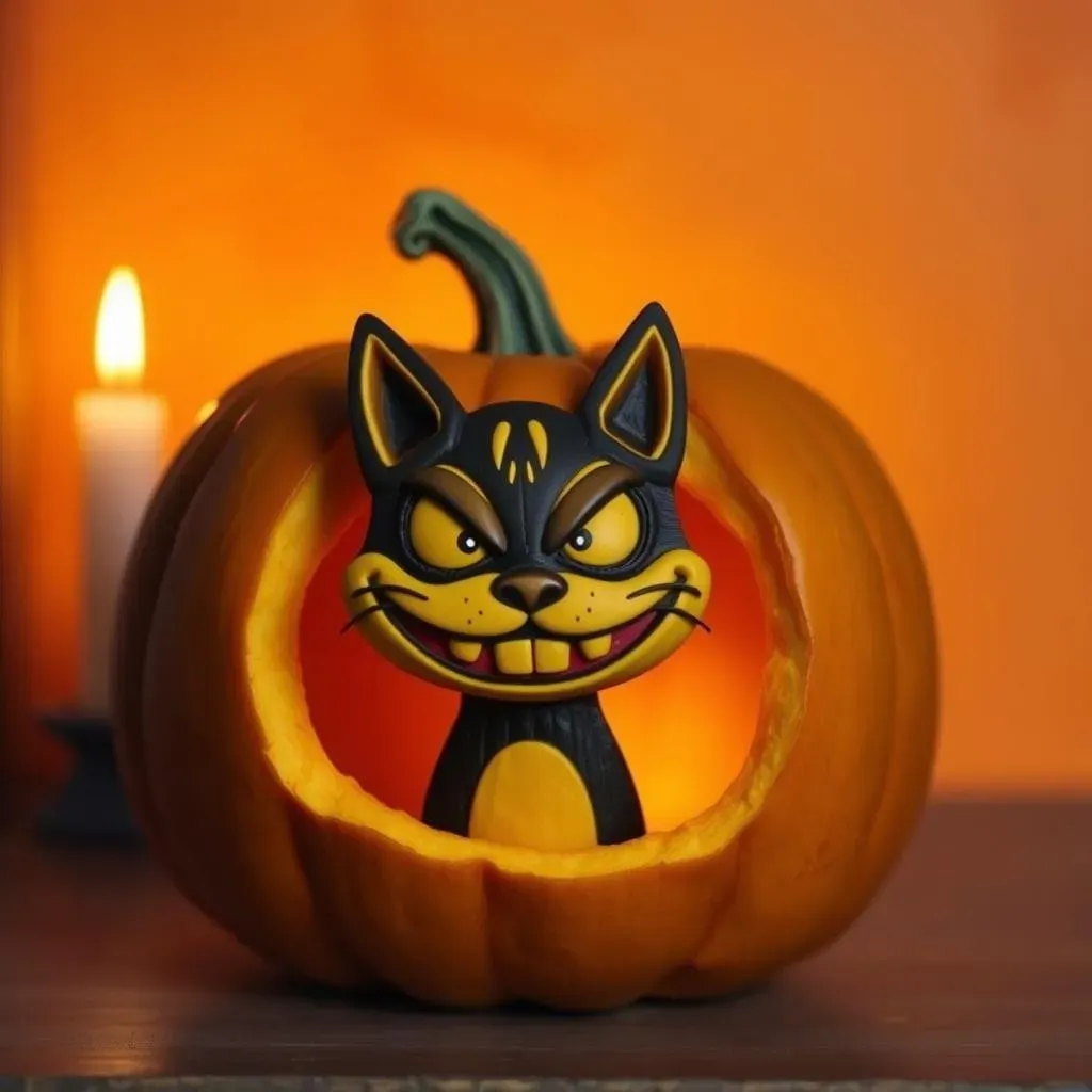 Cute and Creepy: Unleashing Your Inner Cat Pumpkin Carving Artist