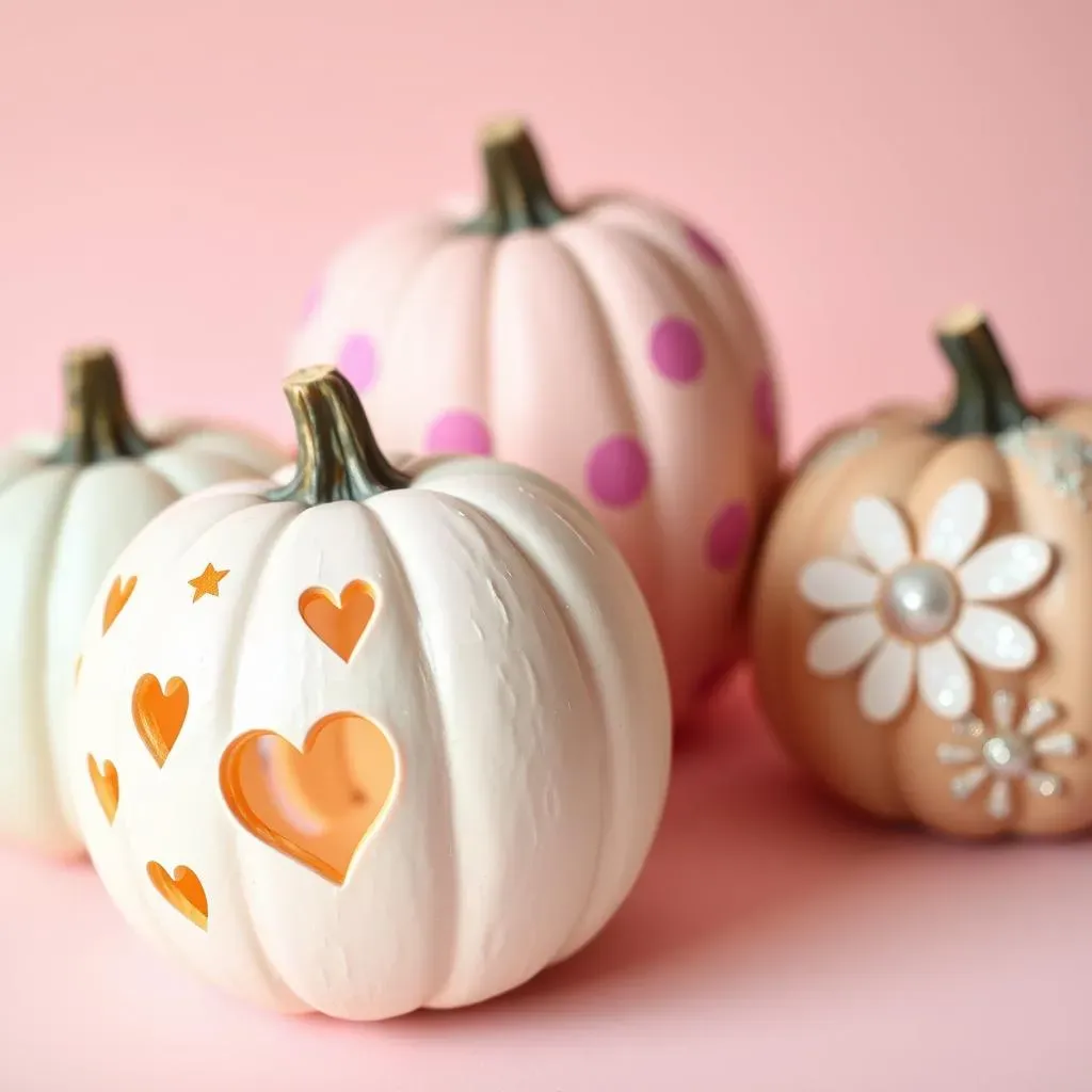 Cute and Easy Pumpkin Carving Ideas Girly