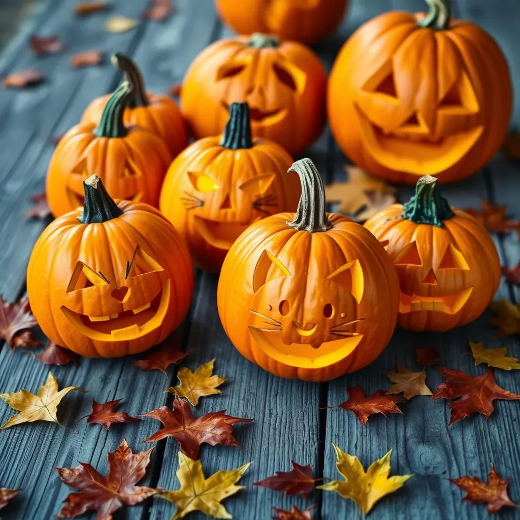 Amazing Cute and Simple Pumpkin Carving Ideas for All