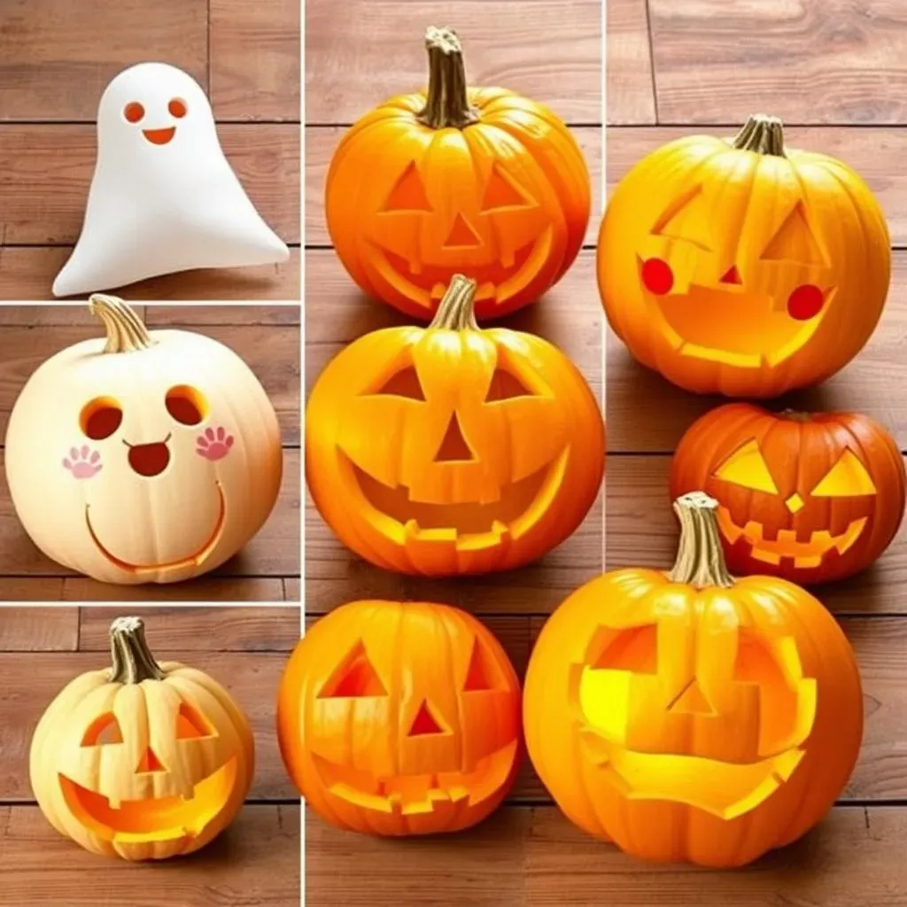 Absolute Cute but Easy Pumpkin Carving Ideas for Halloween