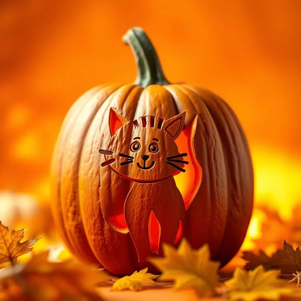 Amazing Cute Cat Pumpkin Carving Ideas for Halloween