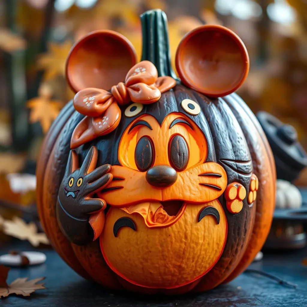 Cute Character Pumpkin Carving Designs