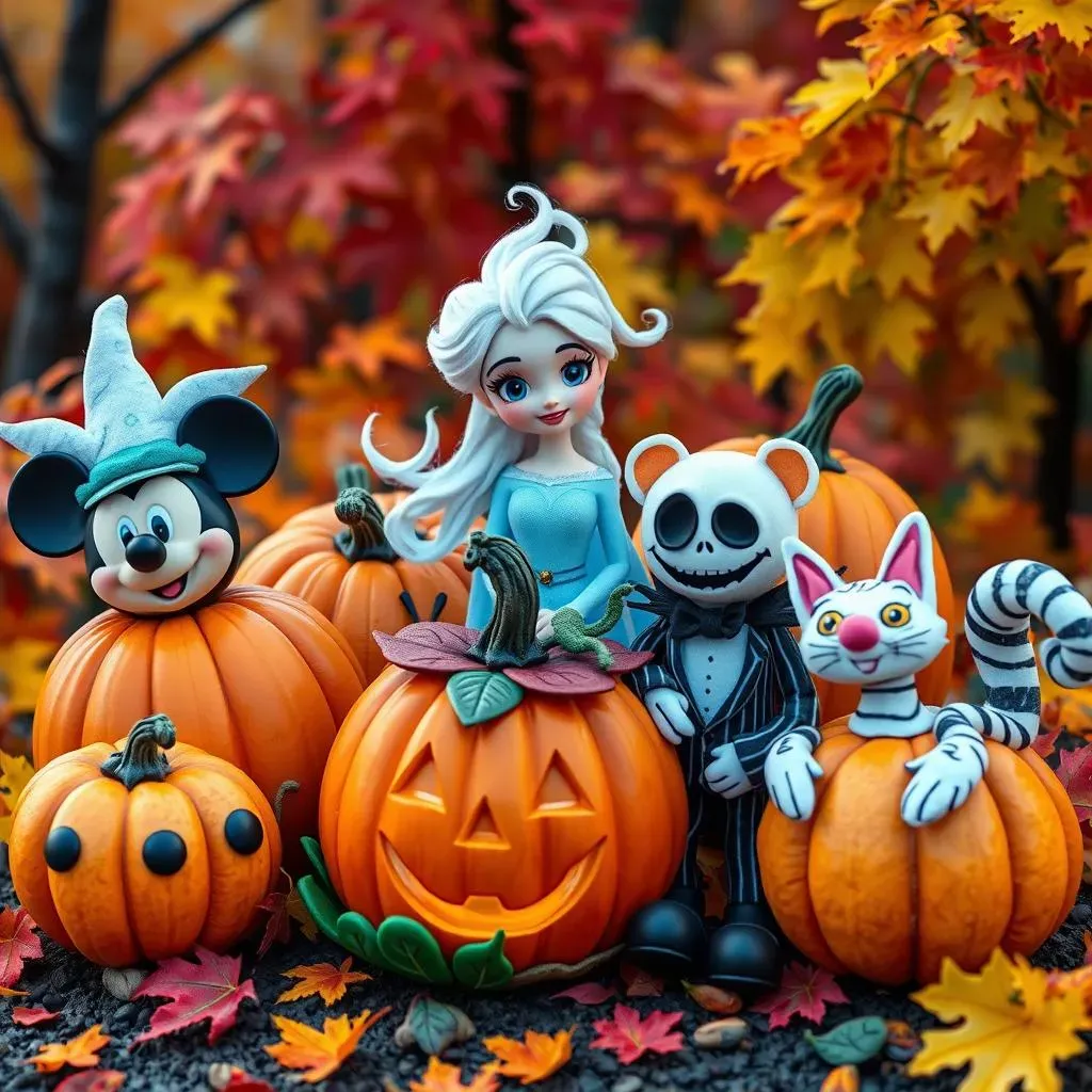 Cute Character Pumpkins: From Disney to Books