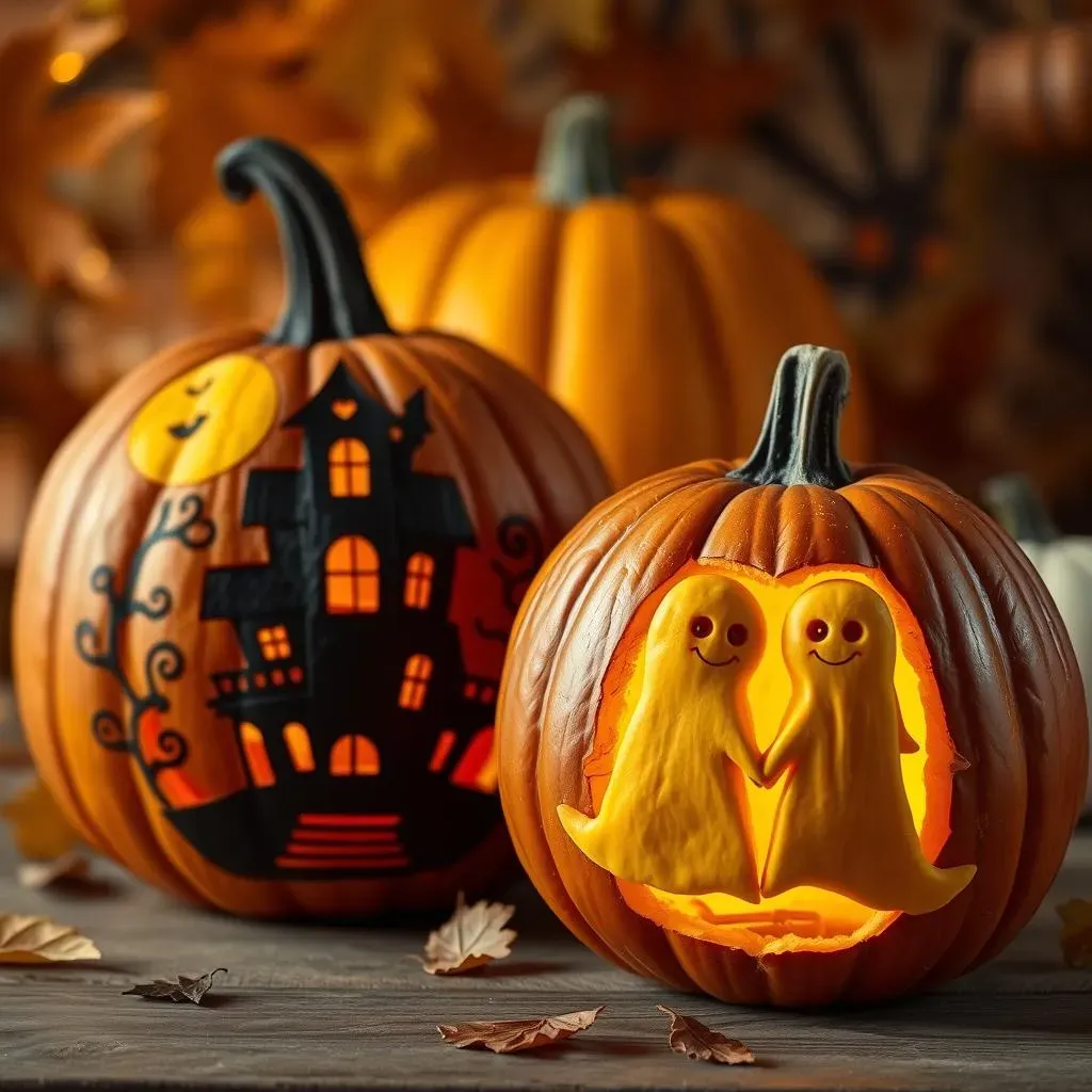 Cute & Creepy: Couple Pumpkin Carving Ideas for Halloween