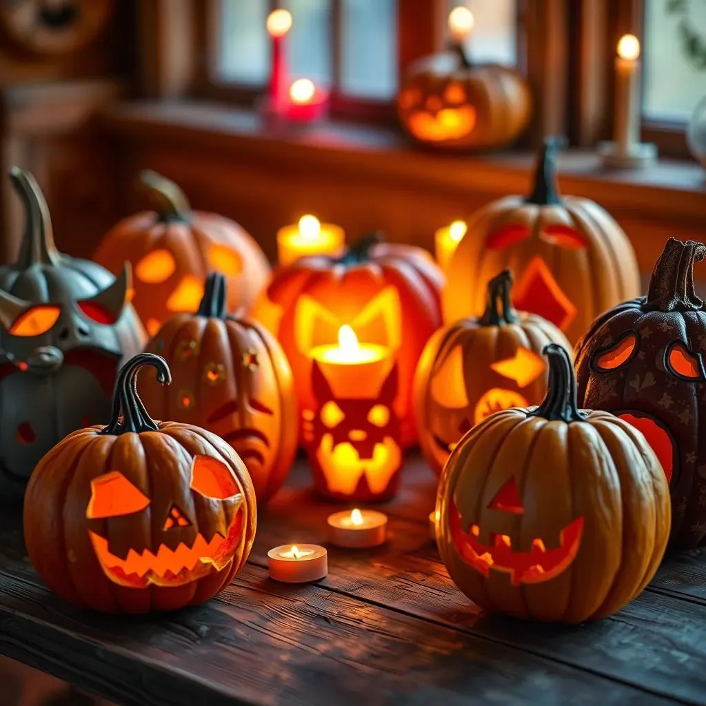 Cute Critters and Characters: Easy Pumpkin Carving Ideas