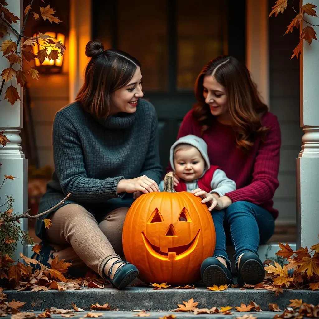 Cute & Easy Pumpkin Carving Ideas for Baby's First Halloween