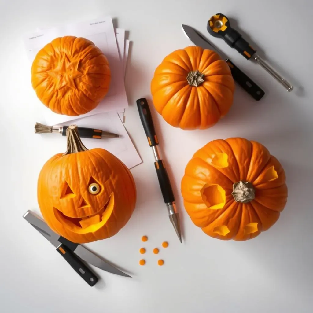 Cute & Easy Pumpkin Carving Ideas for Beginners