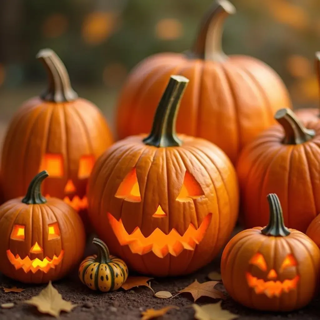 Amazing Cute Easy Pumpkin Carving Ideas for Halloween