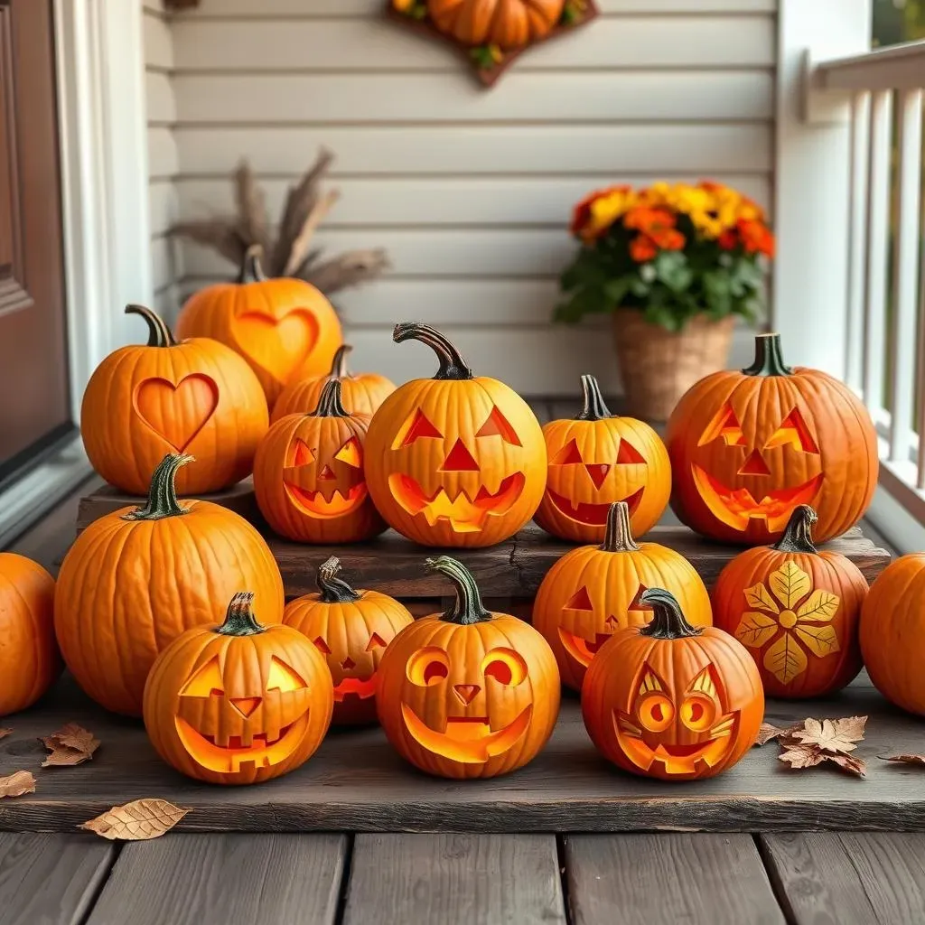 Amazing Cute Easy Things to Carve on a Pumpkin: 78 Ideas