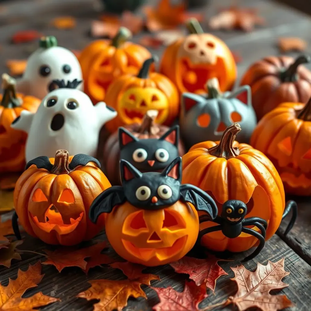 18 Amazing Cute Mini Pumpkin Carving Ideas for Halloween