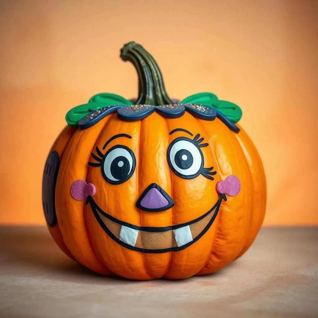 Absolute Cute No Carve Pumpkin Decorating Ideas