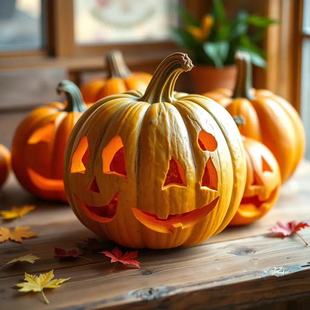 Amazing Cute Pumpkin Carving Ideas for Beginners