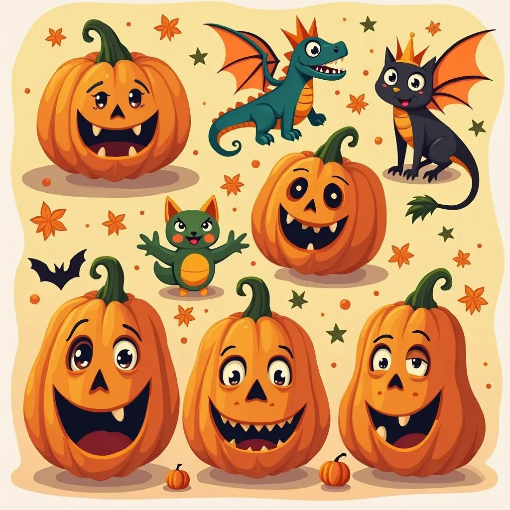 Cute Pumpkin Carving Ideas for Kids & Families 