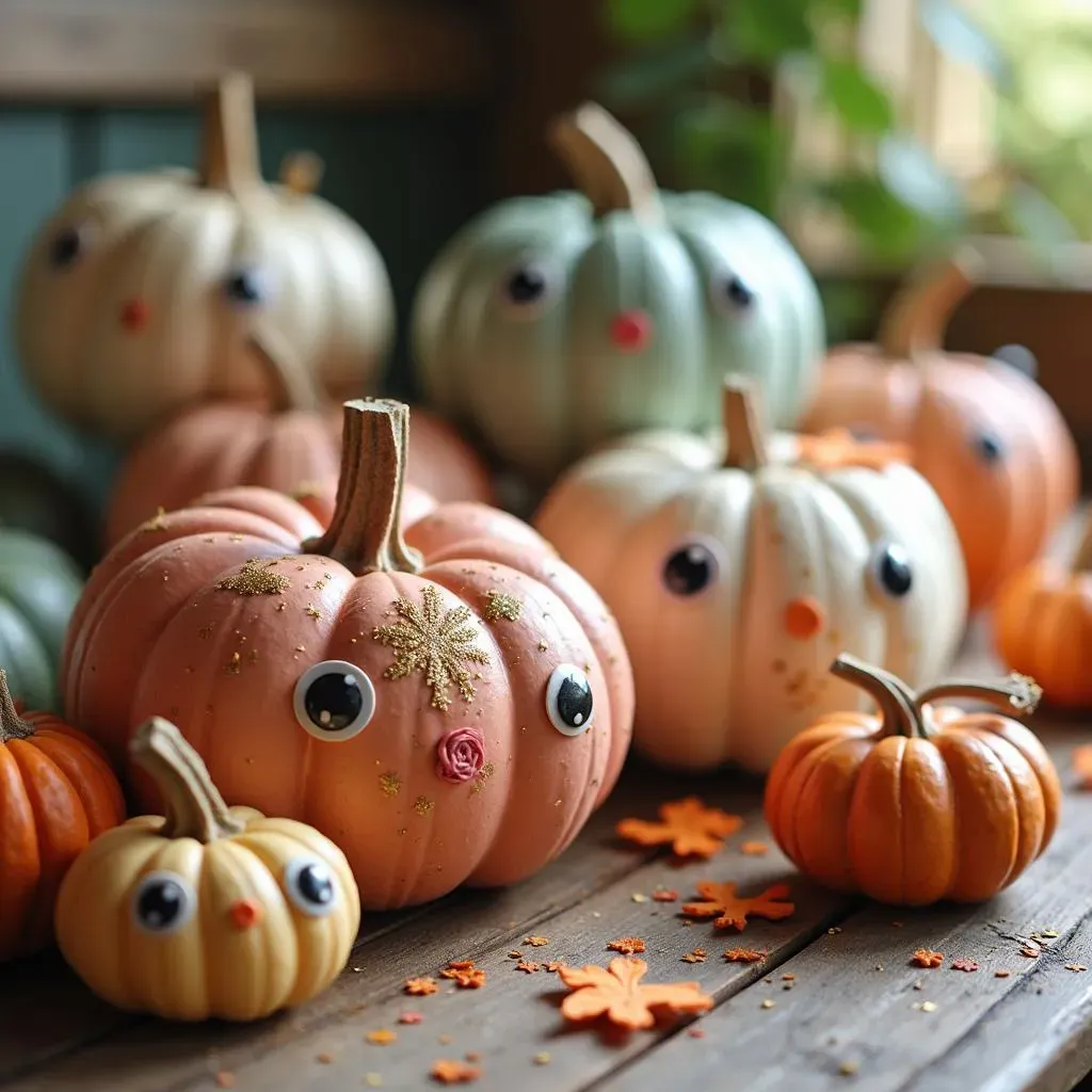 Absolute Cute Pumpkin Decorating Ideas Without Carving