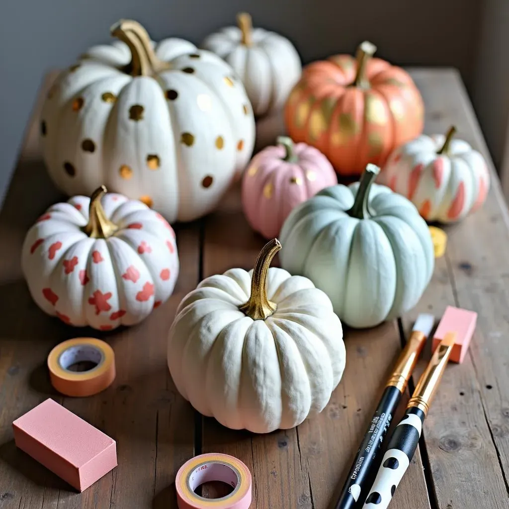 Dazzling Decor: Painted Pumpkin Ideas for a Pop of Color