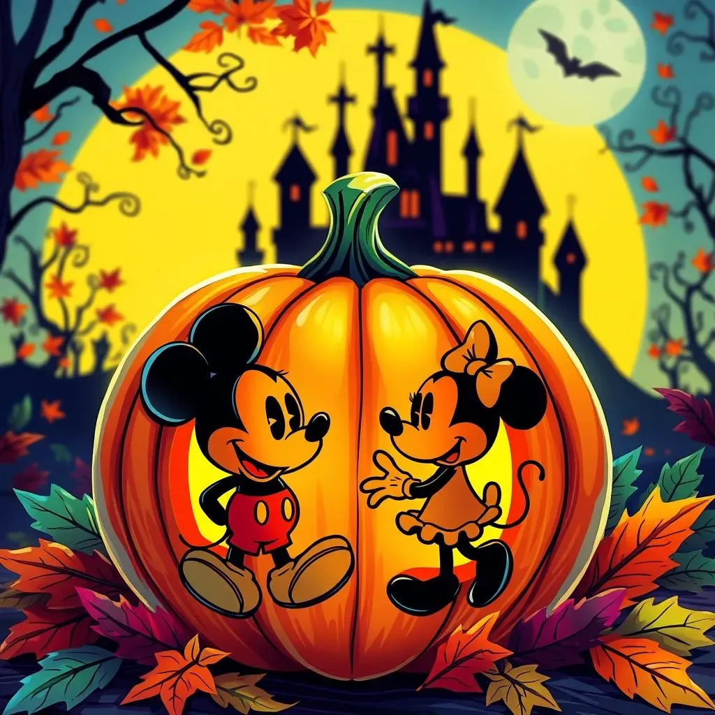 Disney Pumpkin Carving Ideas: Classic Characters