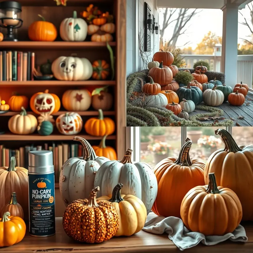 Display and Care: Making Your No Carve Pumpkins Last