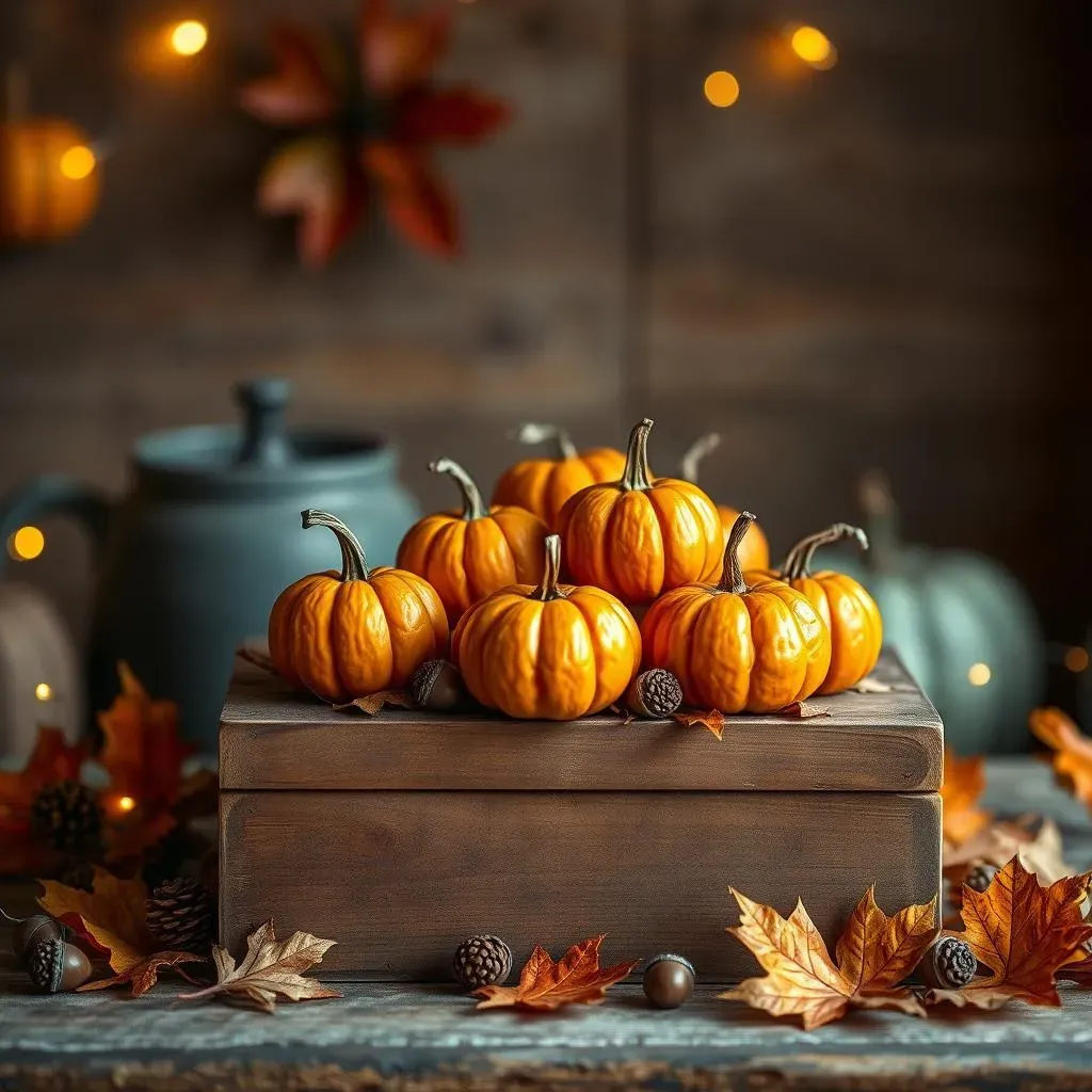 Displaying Your Cute Carved Small Pumpkins