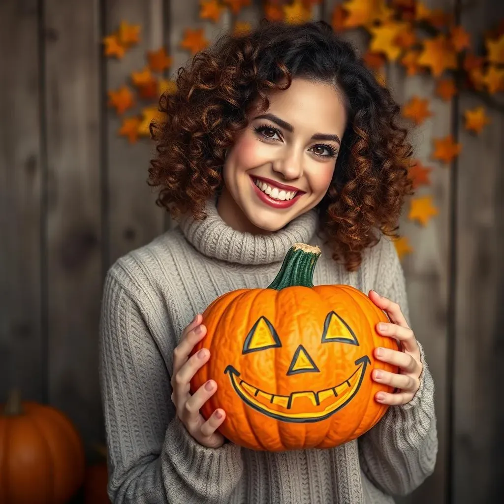 Drawing Cute Faces on Your Pumpkin