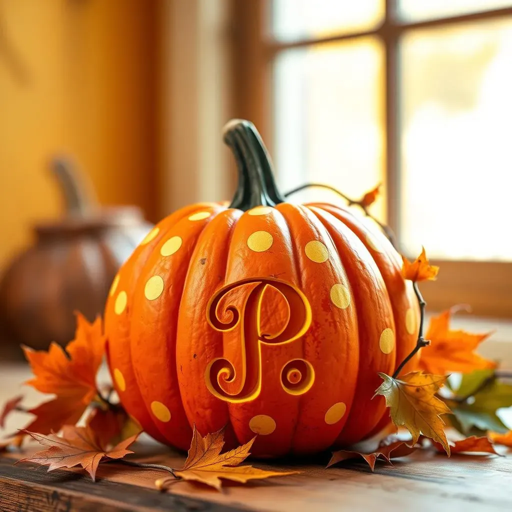 Easy & Adorable Cute Preppy Pumpkin Carving Ideas