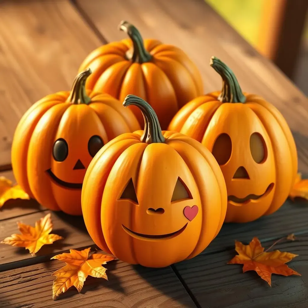 Easy & Adorable Pumpkin Faces