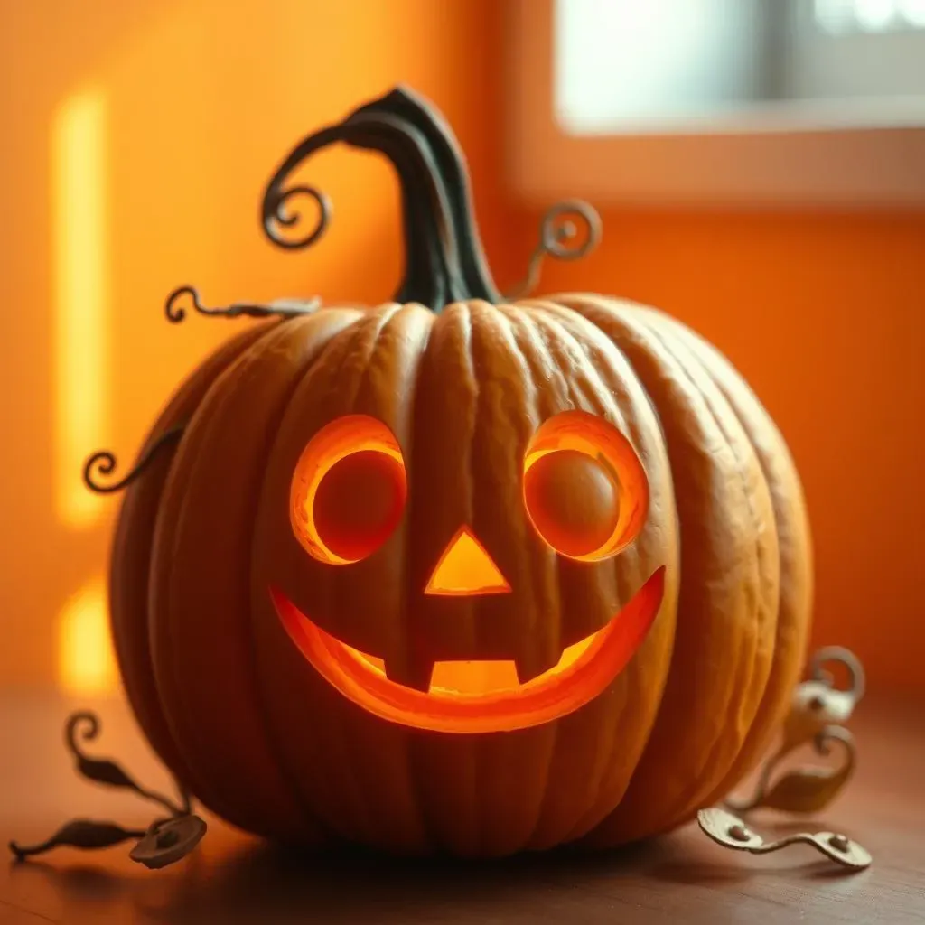 Easy and Adorable Cute Pumpkin Carving Ideas