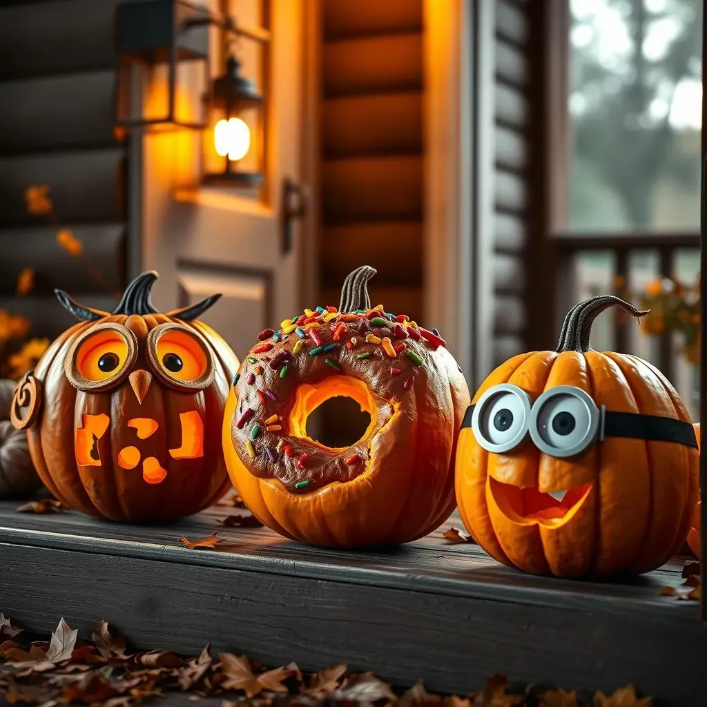 Easy and Adorable Pumpkin Carving Designs