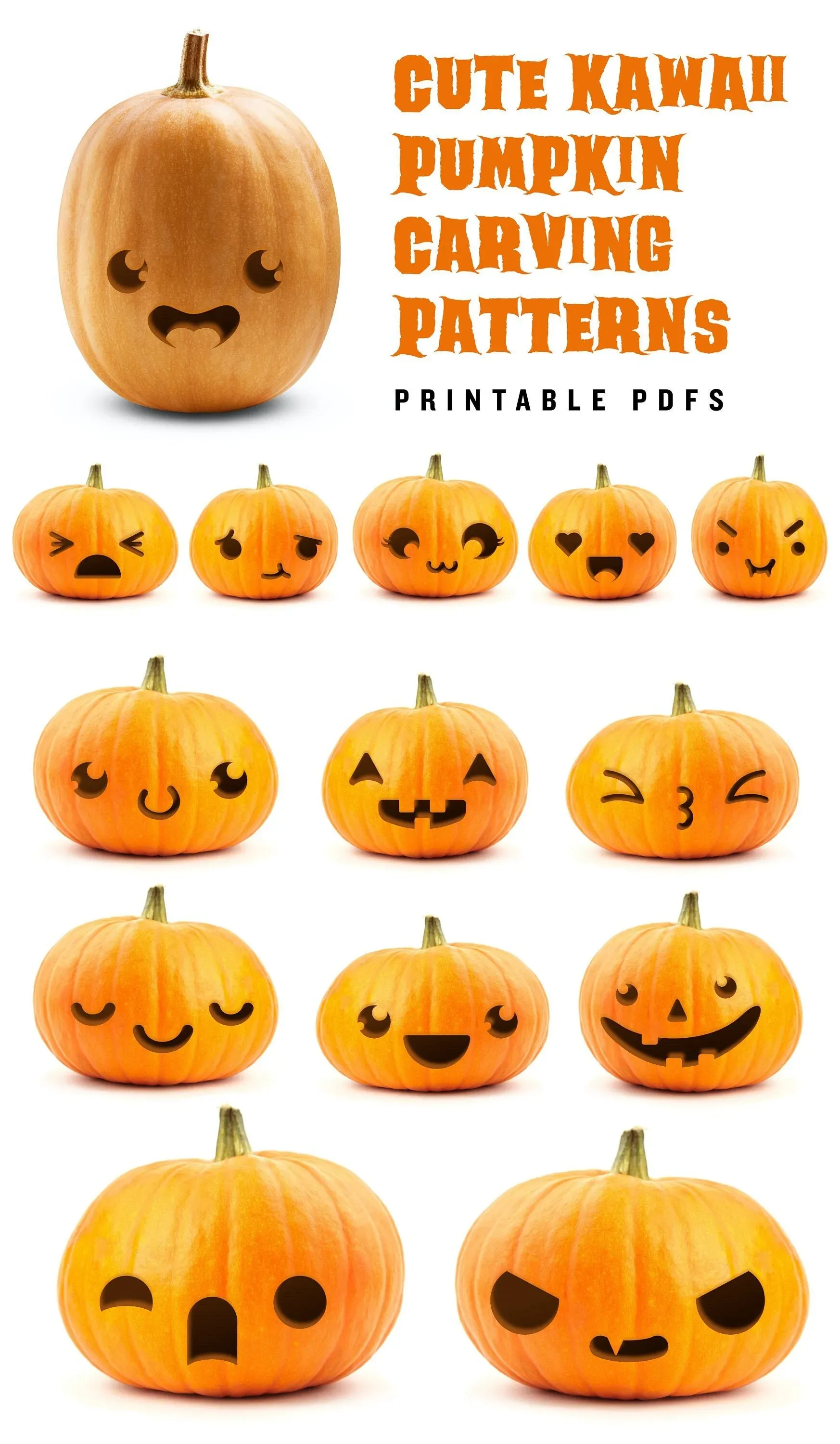 Awesome easy but cute pumpkin carving ideas for beginners