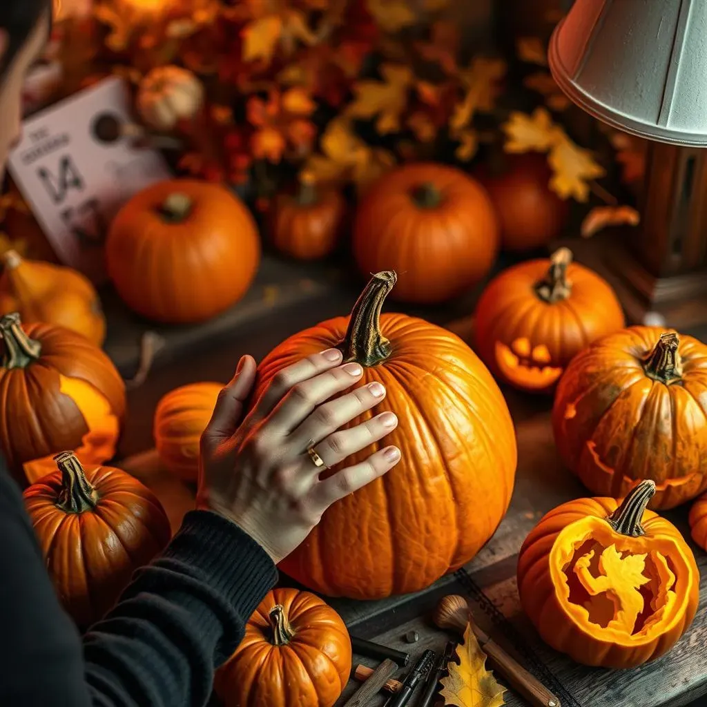 Easy Carving Techniques for Beginners in Pumpkin Competitions