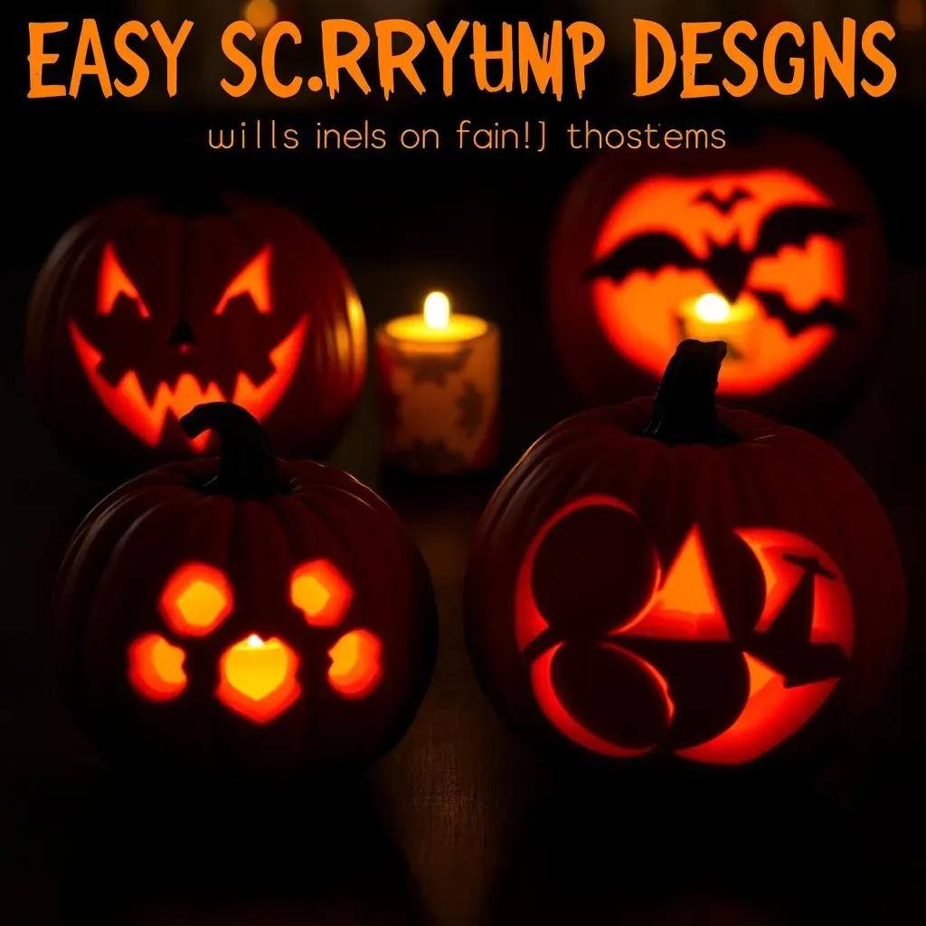 Easy DIY Scary Pumpkin Carving Ideas for Beginners