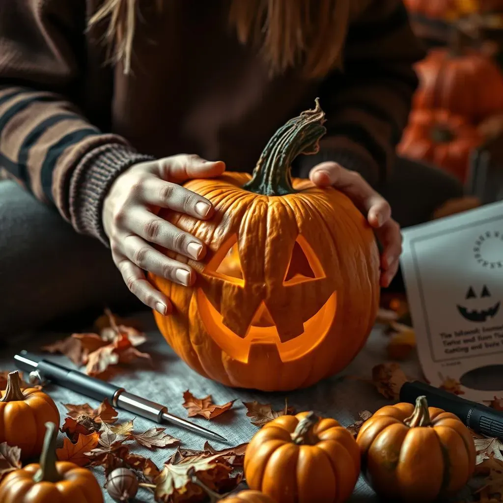 Easy Halloween Pumpkin Carving Stencils for Beginners