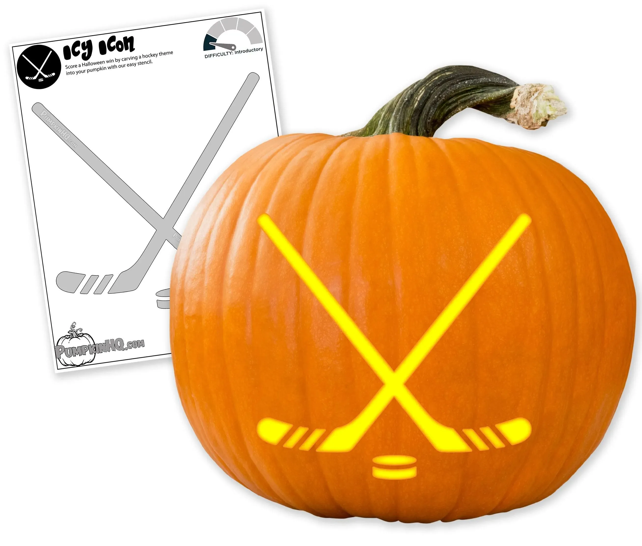 Master easy hockey pumpkin carving ideas this season
