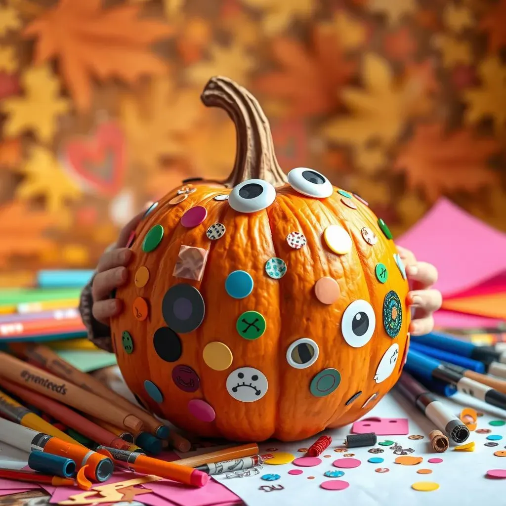 Easy NoCarve Halloween Pumpkin Ideas for Kids