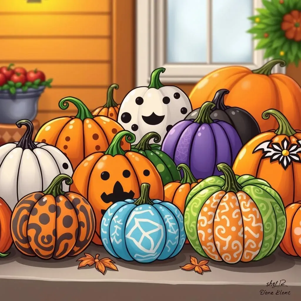 Easy NoCarve Pumpkin Decorating Contest Ideas