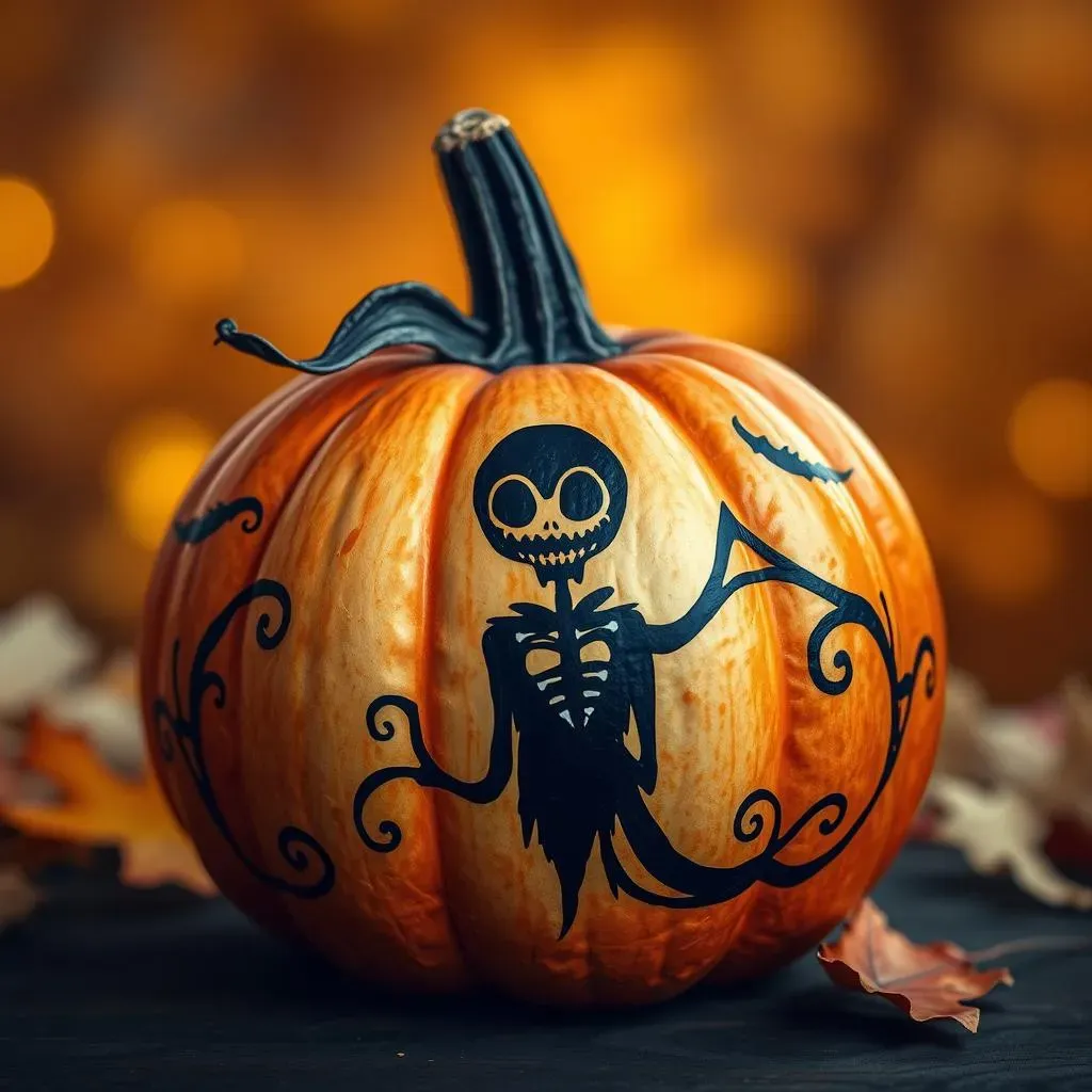 Easy Painting Ideas for No Carve Halloween Pumpkins