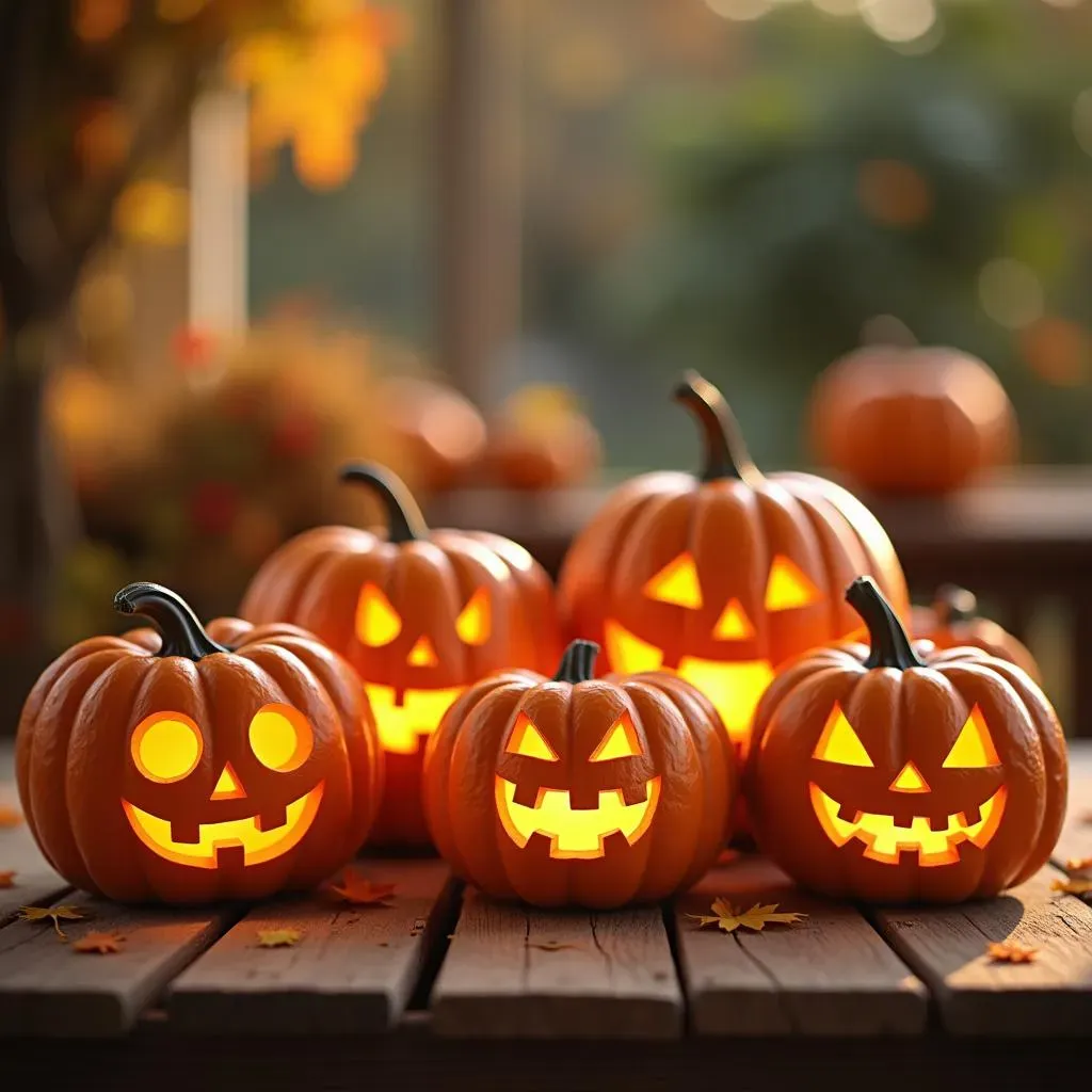 Easy Peasy Pumpkin Faces: Simple Carving Ideas