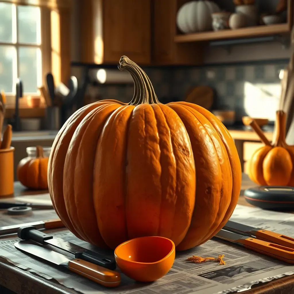 Easy Peasy Pumpkin Prep: Getting Ready to Carve Cute Designs