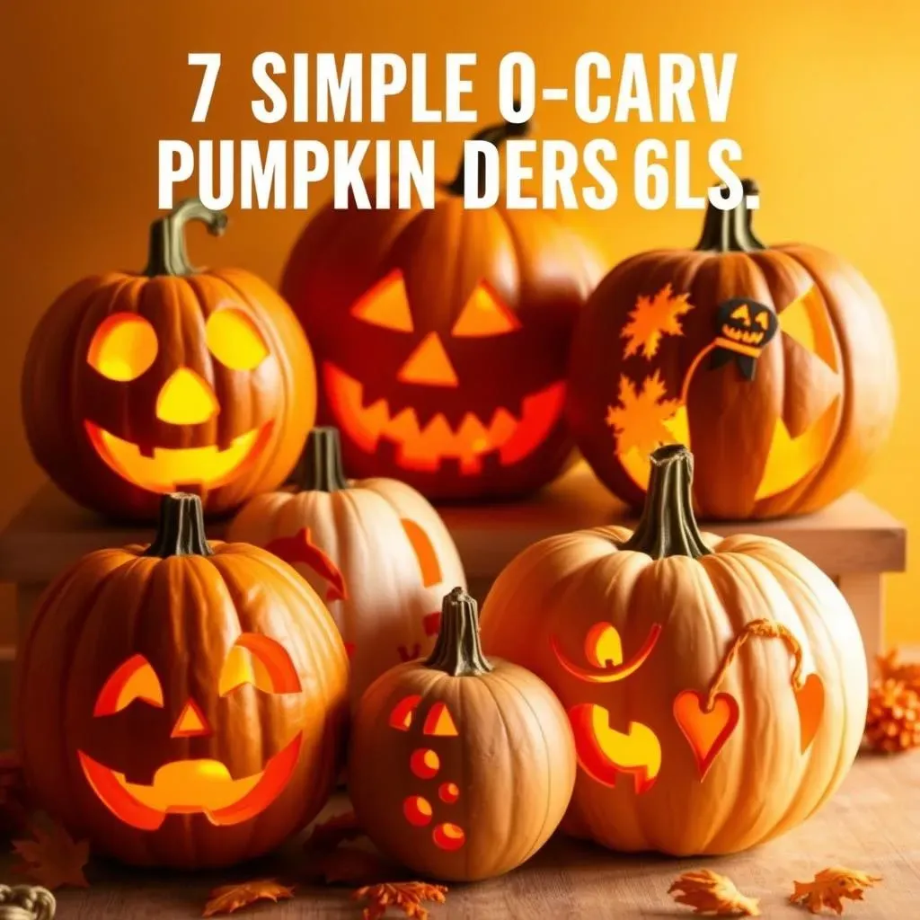 Absolute Easy Pumpkin Carving Designs for Beginners